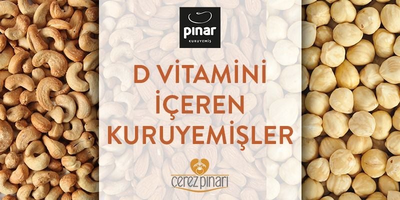 D Vitamini İçeren Kuruyemişler
