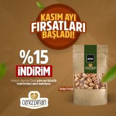 Kasım Ayı İndirmli Antep Fıstığı
