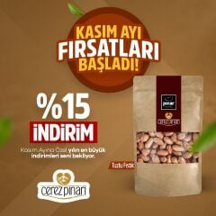 Kasım Ayı İndirmli Tuzlu Fıstık