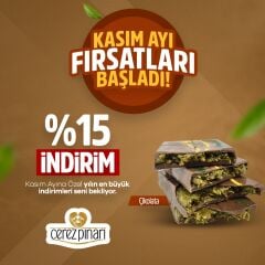 Kasım Ayı İndirmli Dubai Çikolatası