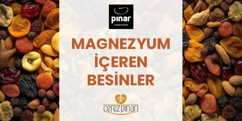 Magnezyum İçeren Besinler