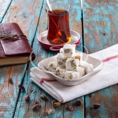 Antep Fıstıklı Sütlü Sultan Lokum