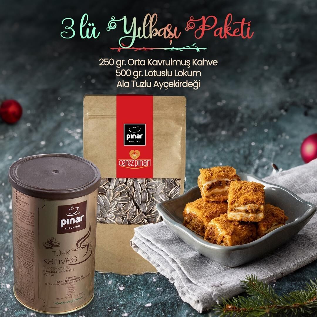 Lotus Lokum & Kahve & Ala Ayçekirdeği