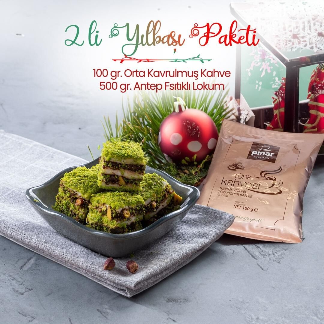 Antep Fıstıklı Lokum & Kahve