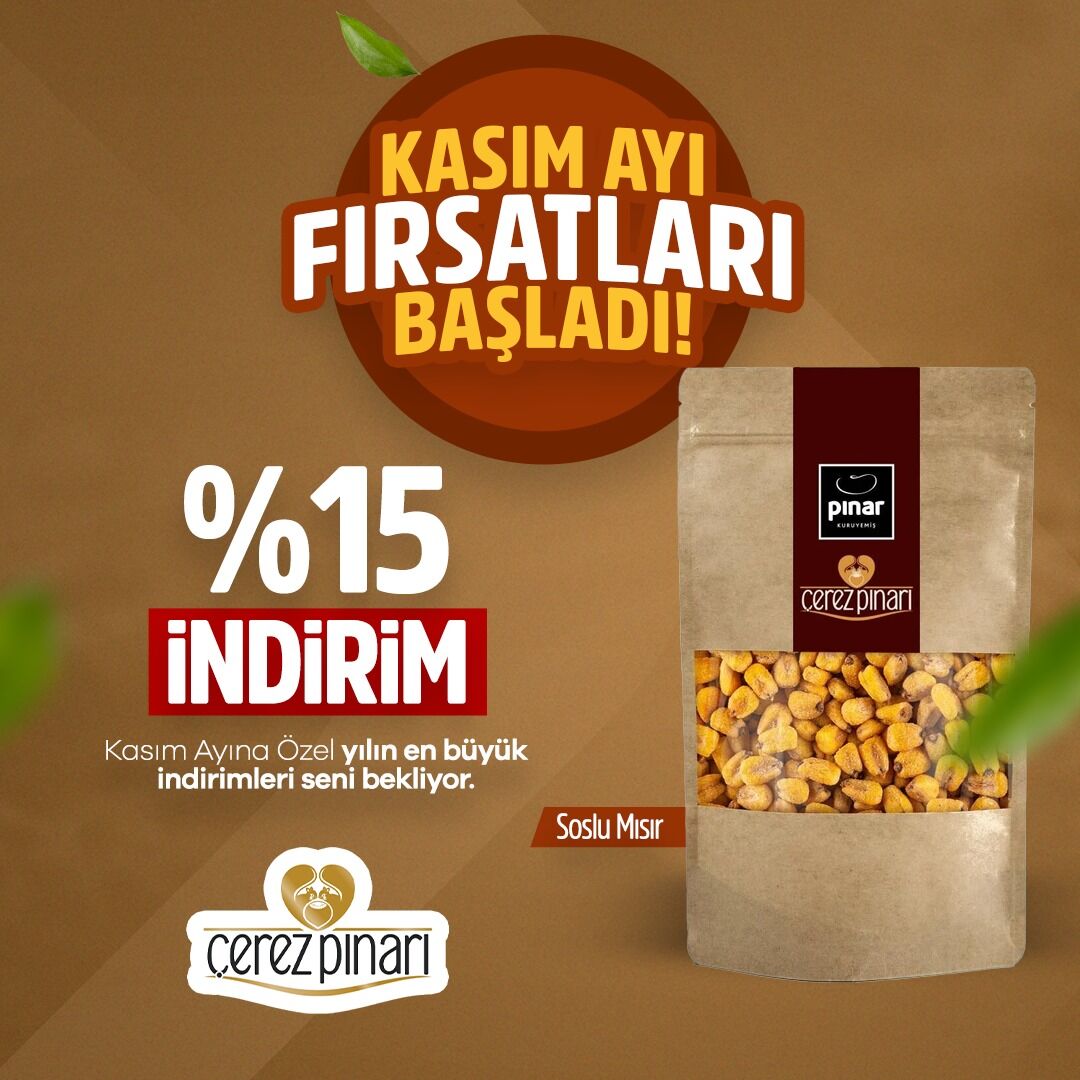 Kasım Ayı İndirmli Soslu Mısır