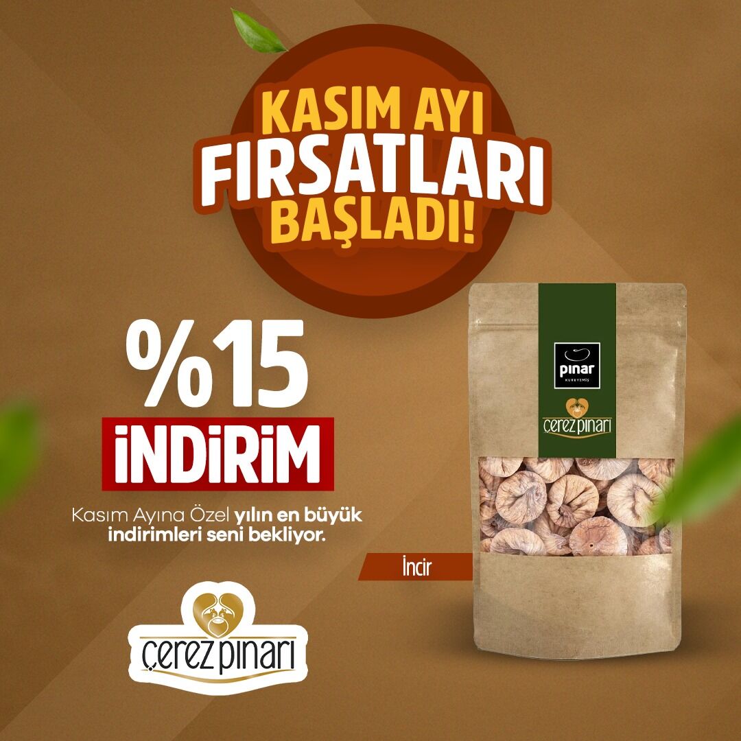 Kasım Ayı İndirmli Dalkurusu İnciri