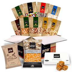 Pınar Kuruyemiş – 1.500 TL'lik Premium Kuruyemiş Hediye Seti | Şubat Ayı Kampanyası
