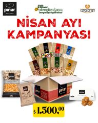 Pınar Kuruyemiş – 1.500 TL'lik Premium Kuruyemiş Hediye Seti