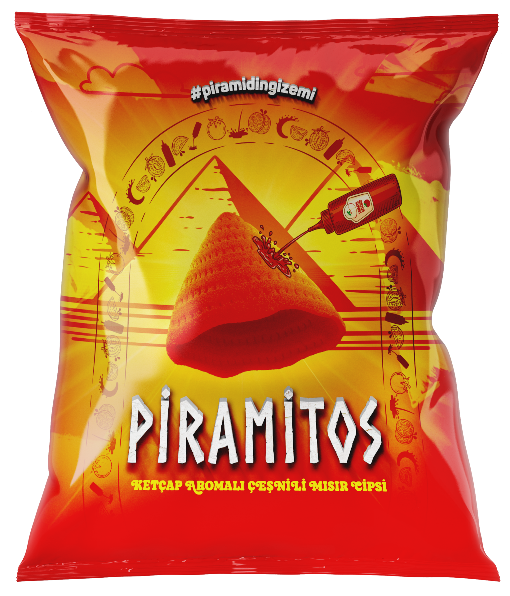 Ketçap Aromalı Mısır Cipsi 130 Gr