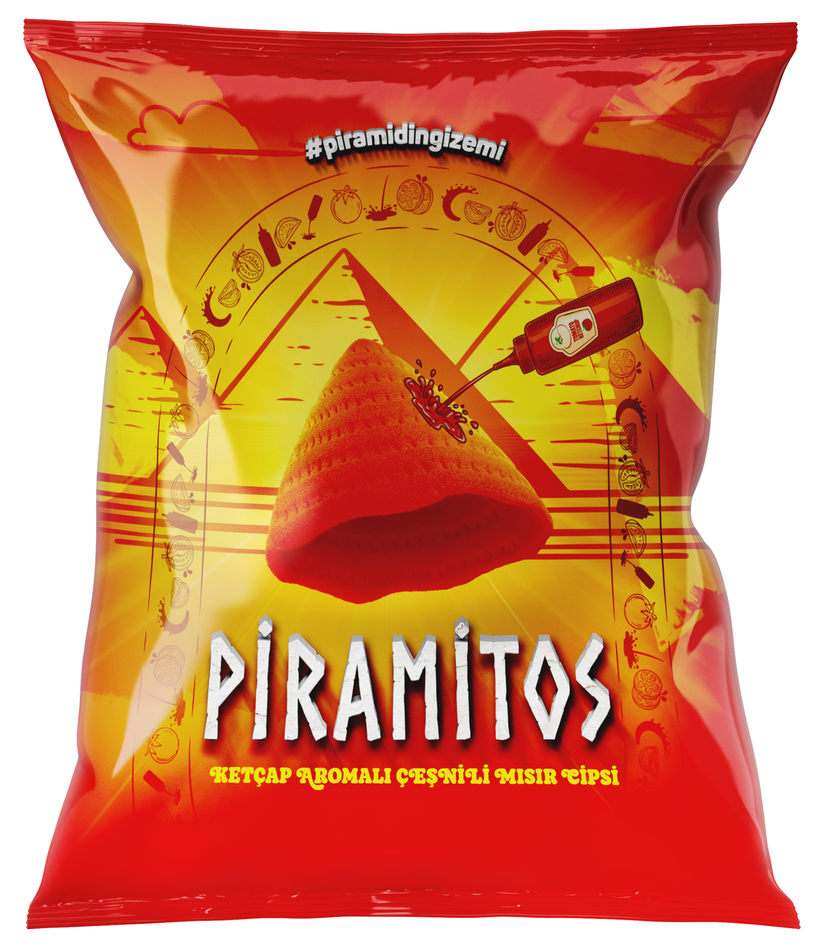 Ketçap Aromalı Mısır Cipsi 130 Gr