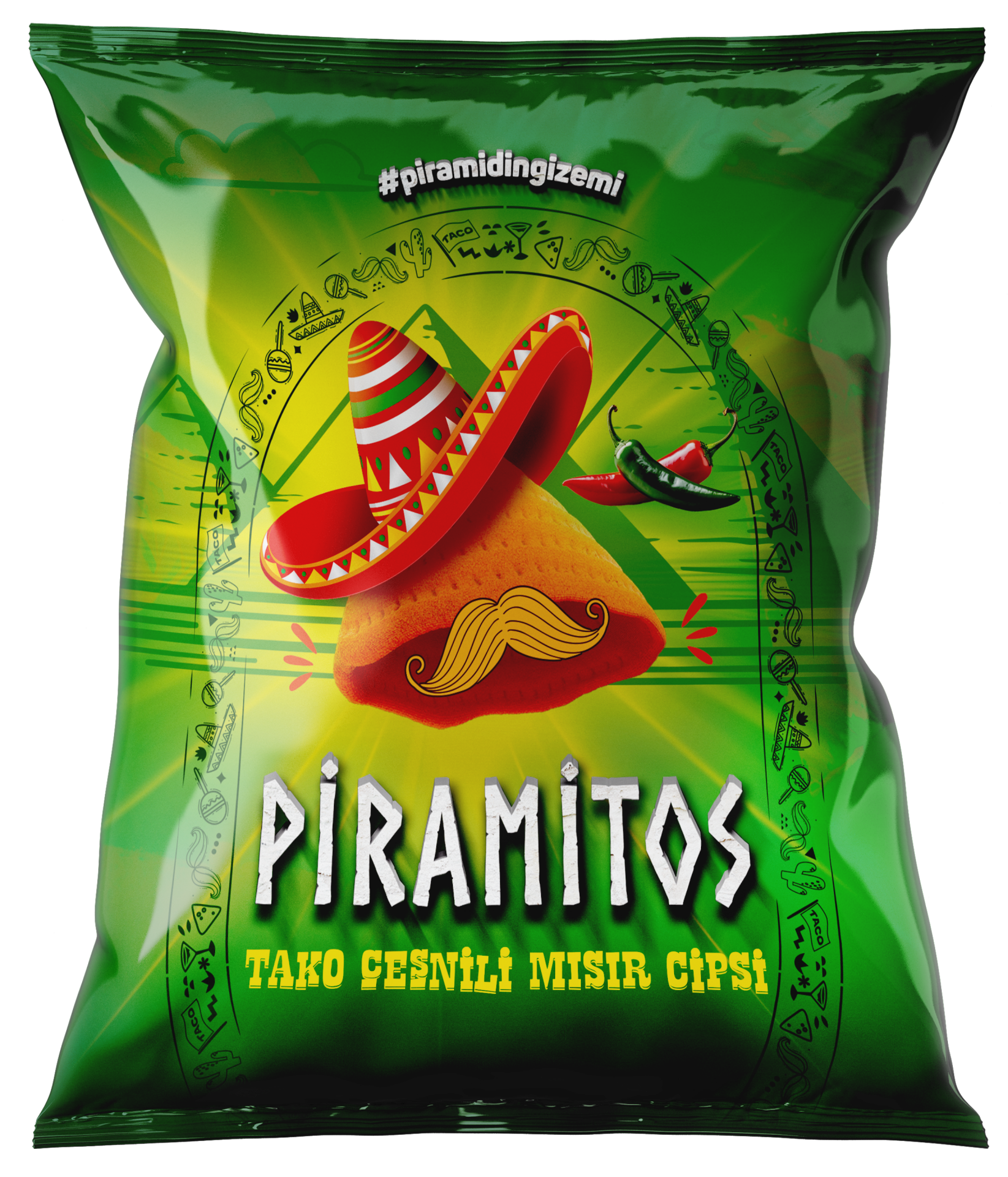 Taco Aromalı Mısır Cipsi 130 Gr