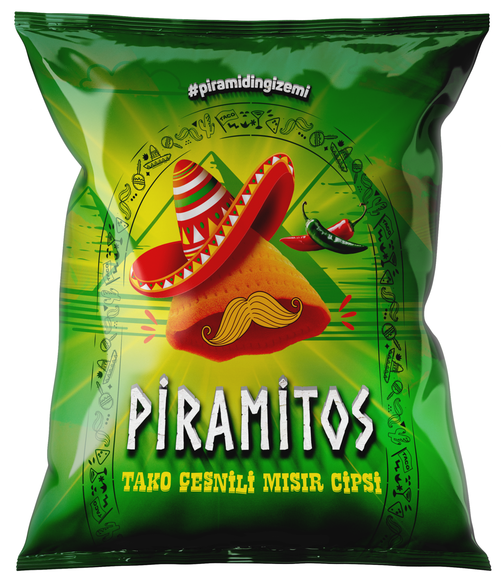Taco Aromalı Mısır Cipsi 130 Gr