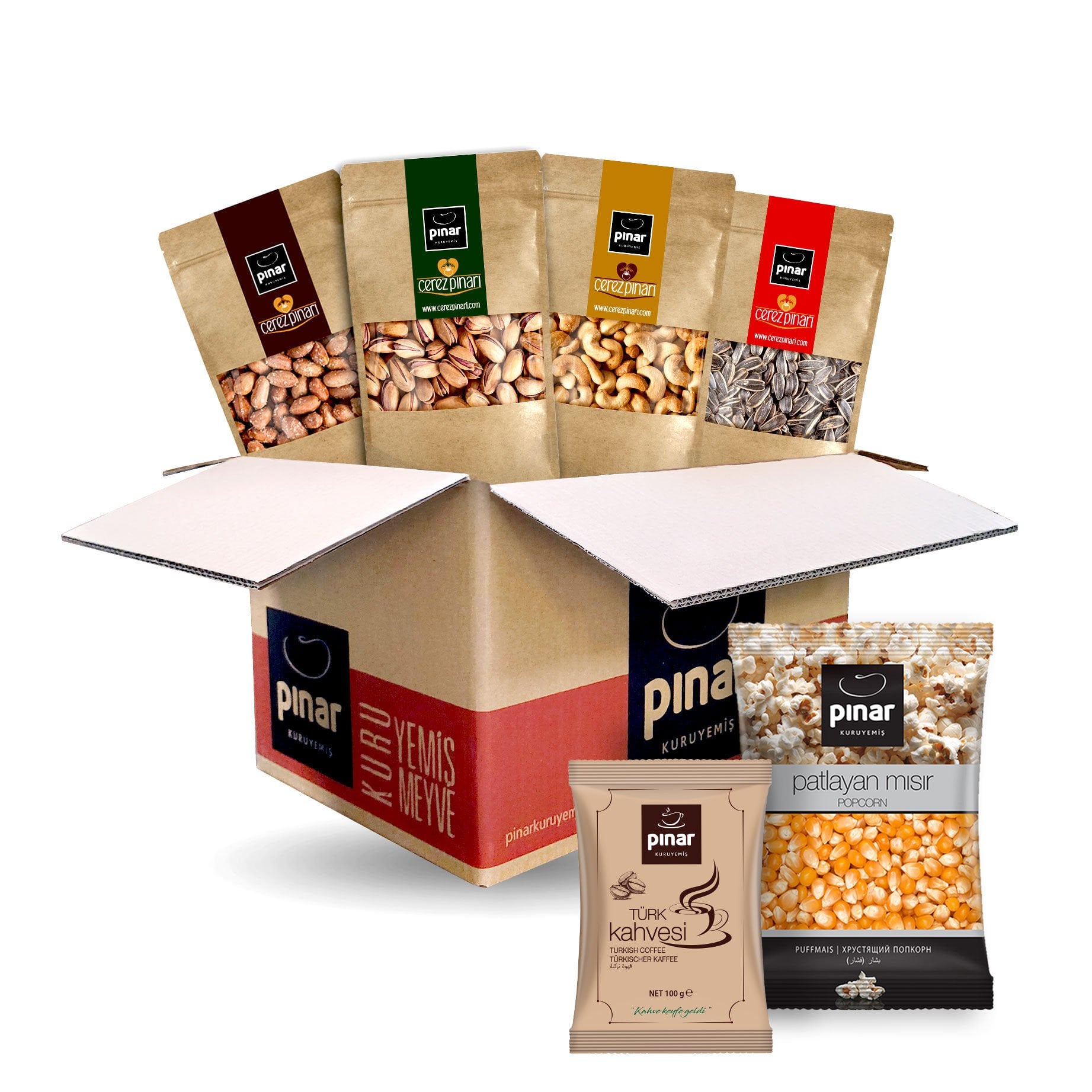 Pınar Kuruyemiş – 1.000 TL'lik Premium Kuruyemiş Hediye Seti