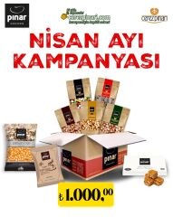 Pınar Kuruyemiş – 1.000 TL'lik Premium Kuruyemiş Hediye Seti