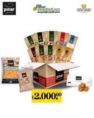 Pınar Kuruyemiş – 2.000 TL'lik Premium Kuruyemiş Hediye Seti