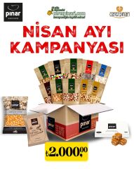 Pınar Kuruyemiş – Ramazan Ayı Kampanyası - 2.000 TL'lik Premium Kuruyemiş Hediye Seti